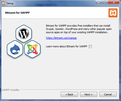 Otros servicios de XAMPP