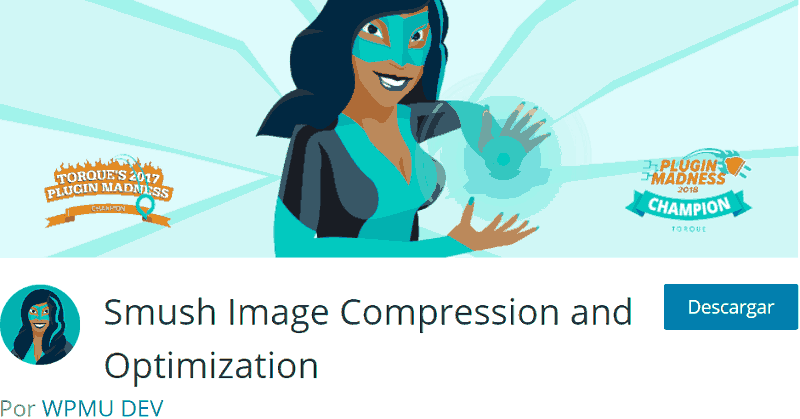 Plugin WordPress Smush Image Compression and Optimization Wp Smush