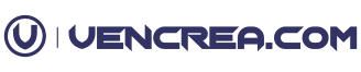Imagotipo de vencreacom morado