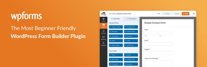 Plugin WP Forms
