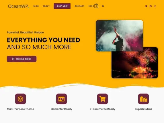 OceanWP plantilla para WordPress Gratis